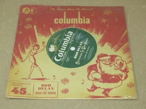 Bob Dylan 45 vinyl Christmas in the Heart new sealed - Picture 1 of 2