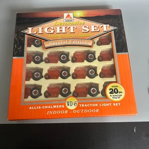 Allis Chalmers WD 45 20pc Tractor Decorative Light Set Special Edition New/Boxed - Picture 1 of 4