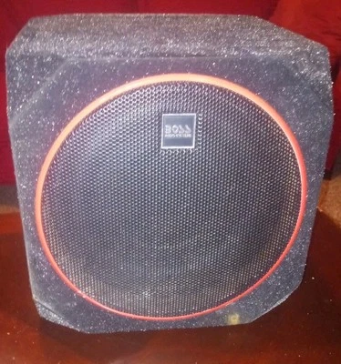 BOSS Audio Systems CUBE8 8” 400 W Boxed Amplified Car Subwoofer - Image 1 of 3