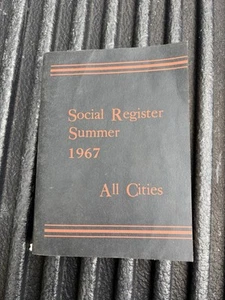 social register summer 1967 all cities - Picture 1 of 3