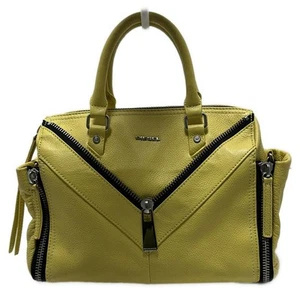 Auth DIESEL - Yellow Leather Handbag - Picture 1 of 8