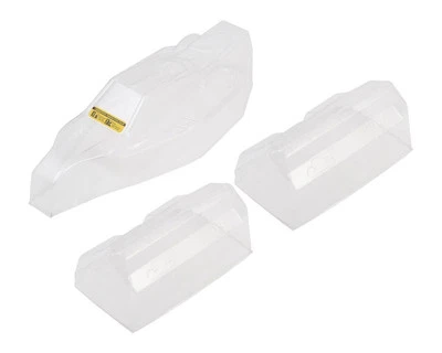 JCO0319 JCONCEPTS TLR 22 4.0 "F2" BUGGY BODY W/ AERO WING (CLEAR) - Image 1 of 2