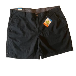 Columbia Men's Ultimate ROC Black Flex Shorts AM0456-010 Size 42 Omni-Shield NEW - Picture 1 of 8