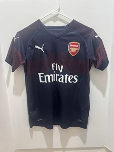PUMA ARSENAL Fly Emirates Jersey 2017 Away Navy Blue Youth XL - Picture 1 of 10
