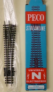 Peco SL-E391X Radio Medio Giro Mano Derecha Electrofrog Punto Escala N - Imagen 1 de 1