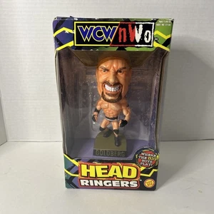 GOLDBERG Figure WCW NWO Head Ringers WWE WWF Statue ToyBiz 77181 1999 - Picture 1 of 6