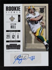 2017 Panini Contenders Rookie Ticket Variation Taysom Hill Rookie Auto RC