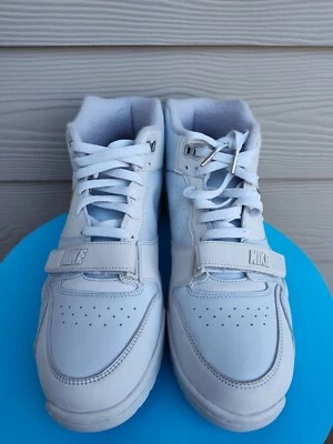 Nike Air Trainer 1 Super Bowl LVIII - Pure Platinum/Mtl Silver/White - US 13 - Image 1 of 4