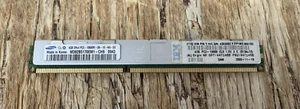 43X5052, M392B5170EM1, IBM SAMSUNG 4GB 2RX4 PC3-10600R DDR3 SERVER RAM MEMORY - Picture 1 of 1