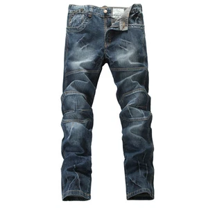 FOX JEANS Men's Dennis Regular Fit Straight Blue Denim Jeans SIZE 30 - Picture 1 of 9