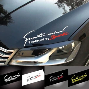 Reflective Sports Racing Car Sticker Vinyl Graphic Decal Trims Auto Accessories - Picture 1 of 16