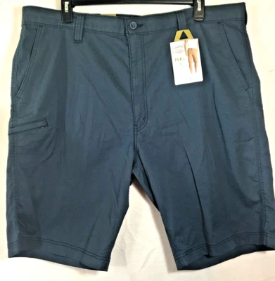 Pantalones Cortos Utilitarios Signature Levi Strauss Para Hombre Calce Recto Talla 44 POLVORIENTO ÍNDIGO NUEVO Foto 1 de 4