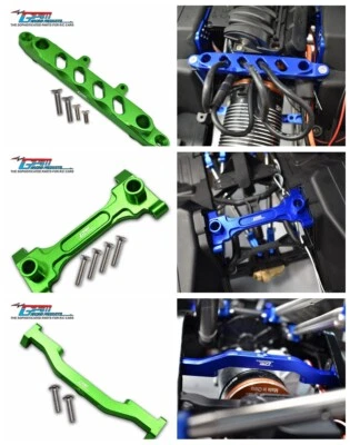 GPM Alu. Alloy FRONT Rear CHASSIS BRACE Bracket for AXIAL 1/6 SCX6 JEEP JLU - Image 1 of 4