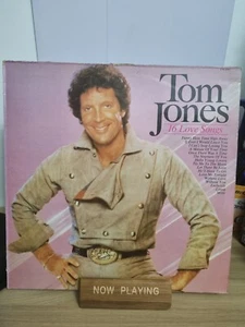 TOM JONES-16 LOVE SONGS 1983. VINYL ALBUM RECORD - Picture 1 of 4
