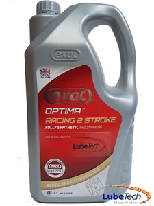 EXOL PERFORMANCE SYNTHETIC 2 TWO STROKE OIL JASO FD 5 LITRE BRAND NAME QUALITY - Picture 1 of 5