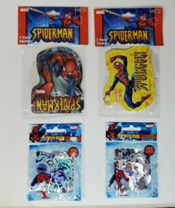 Vintage Spider Man Sticker Lot 2003 2007 Marvel comic NM NOS Rare - Picture 1 of 12
