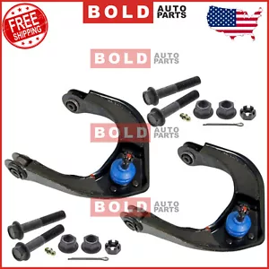 Pair Set Of 2 Front Upper Control Arm & Ball Joints Mevotech For Camaro Firebird - Picture 1 of 6
