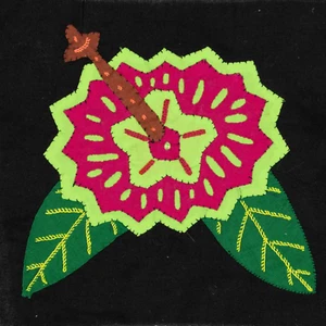 Molita flor verde y rosa - Imagen 1 de 10