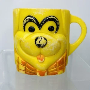 Tasse plastique Banana Splits Show FLEEGLE 1969 Hanna-Barbera Yellow Dog vintage - Photo 1/11