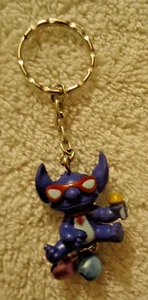 Disney (Lilo) & Stitch Keychain with Sunglasses and Ice Cream - Picture 1 of 2