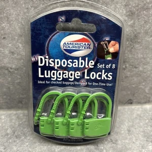 American Tourister EINWEG GEPÄCKSCHLÖSSER (NEU) 8 STÜCK - Bild 1 von 4
