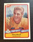 Elroy Crazylegs Hirsch  Signed 1990 Swell #61 Rams Michigan Autographed  Auto