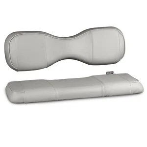 MODZ® RC Custom Golf Cart Rear Seat Covers - Gray Base - Choose Pattern - Picture 1 of 43