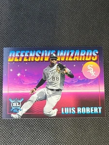 2021 Topps Big League Luis Robert Defensive Wizards #DW-11 White Sox - Picture 1 of 3
