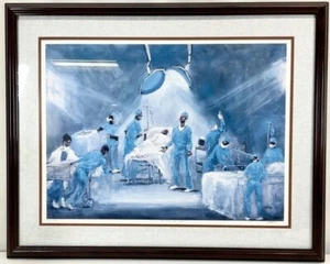 S/N Ted Ellis "A Time To Heal" African American Art - Picture 1 of 14
