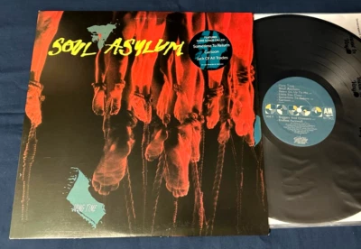 🔥rare SOUL ASYLUM "Hang Time" Translucent Vinyl 1st US Press PROMO w/Hype NM - Image 1 of 4