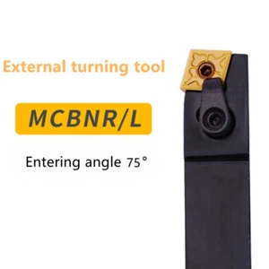 MCBNR MCBNL 20 mm 25 mm 32 mm 40 mm CNC Außendrehwerkzeug Halter für CNMG120408 - Bild 1 von 5