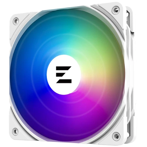 ZALMAN ZM-AF120 ARGB WHITE LED additional case fan 4-Pin Hydro Bearing 13985 - Image 1 of 1
