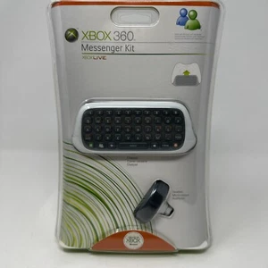 Official Xbox 360 Messenger Kit Keyboard & Chat Headset OEM Microsoft NEW SEALED - Picture 1 of 5