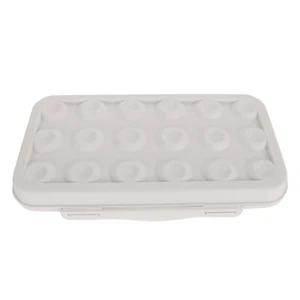 Antikollisions-Eierbox, Eier-Organisationsbox, Eierbehälter mit Deckel, - Bild 1 von 12
