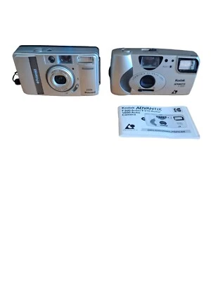 Cámaras fotográficas apuntar y disparar Kodak Advantix F300 Auto APS y Polaroid 2325L  Foto 1 de 4