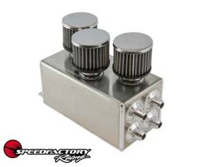 SpeedFactory Racing 3 Filter Oil Catch Can - Bild 1 von 1