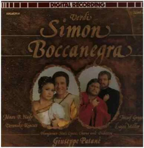 LP-BOX Verdi Simon Boccanegra STILL SEALED / HARDCOVER BOX NEW OVP Hungarot - Picture 1 of 1