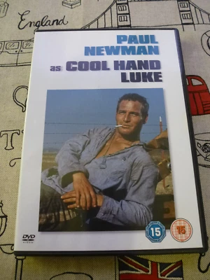 COOL HAND LUKE 1967 FILM STARRING PAUL NEWMAN DVD REGION 2 UK PAL FORMAT ONLY OK - Image 1 of 4