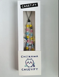 NEW Authentic Casetify x Chiikawa colab Phone Charm Hachiware usagi rabbit japan - Photo 1 sur 8