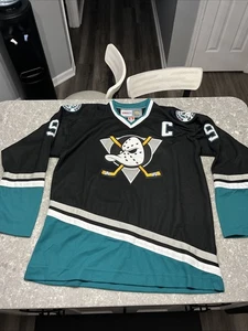 CCM Paul Kariya Anaheim Mighty Ducks Throwback Away Jersey Men's Size 56 - Picture 1 of 10