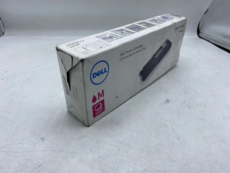 Tóner magenta Dell JP1YT OEM. Caja dañada menor Foto 1 de 1