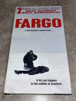 Fargo (1996) - VHS Drama Comedy - Coen Brothers  ***TESTED*** Foto 1 de 4