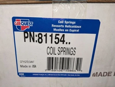 Conjunto de mola helicoidal dianteira Carquest 81154, GMC Canyon Chevrolet Colorado 2004-2008 - Imagem 1 de 3