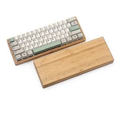 Bamboo Wood case 60% for GH60 DZ60 Mechanical Keyboard brown (case Only) - Image 1 of 4