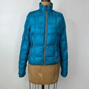 Eddie Bauer Jacket Women Extra Small Goose Down Puffer First Ascent EB800 Go - Picture 1 of 20