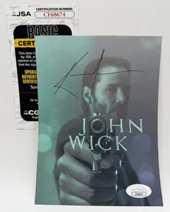 Keanu Reeves Signed John Wick Photo Print JSA COA Actor The Matrix - Picture 1 of 1