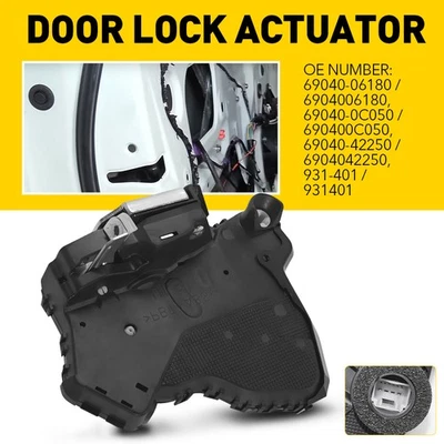 Cerradura de actuador de puerta delantera izquierda para Toyota Lexus Scion EAH 2007-2019 Foto 1 de 4