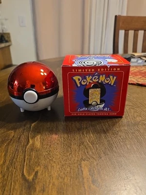 Pokémon Poliwhirl 1999 23k Gold Plated Trading Card Burger King Promo - Red Box - Image 1 of 4