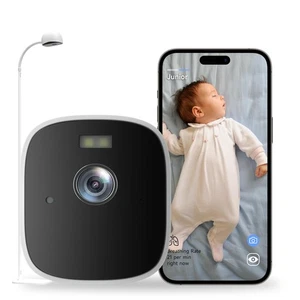 2K WiFi Babykamera, Smart Babyphone mit Bodenständer, ohne Wearables 2K Kinderbett... - Bild 1 von 9