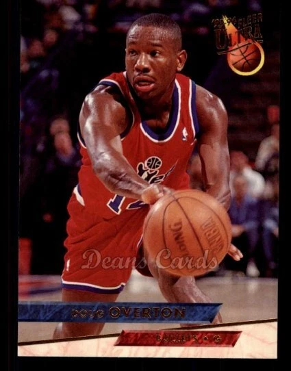 1993 Fleer Ultra #358 Doug Overton Bullets (Wizards) La Salle Universi 8 - NM/MT - Image 1 of 1